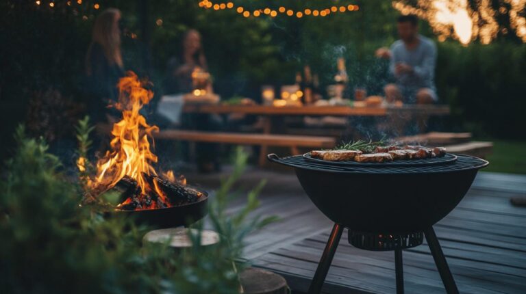 Les différences essentielles entre brasero et barbecue pour un aménagement extérieur réussi